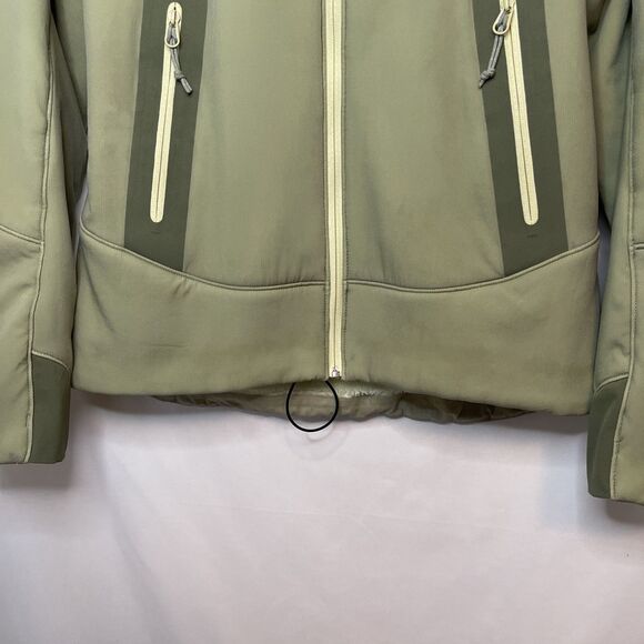 ARC'TERYX HYLLUS HOODY JACKET POLARTEC POWER SHIELD HIGH LOFT WOMENS M *Stains* - Picture 3 of 10